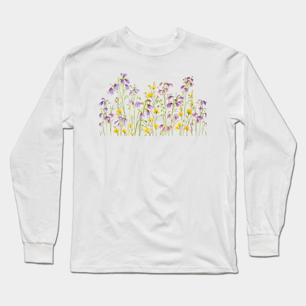 Spring Meadow Long Sleeve T-Shirt by sushhegde